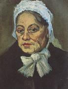 Head of an Old Woman with White Cap (nn04)